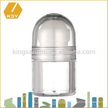Cream packaging empty plastic acrylic jar bamboo cosmetic jars